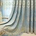 Living Room Bedroom Embroidered Curtain Shading Light Color Cloth