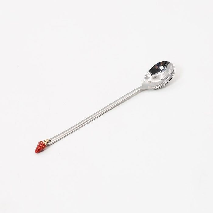 410 Stainless Steel Christmas Dessert Spoon, 13.5 cm 15style