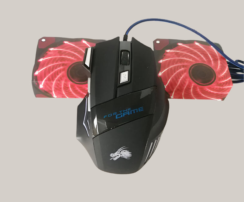 LED-Backlit Wired Gaming Mouse B