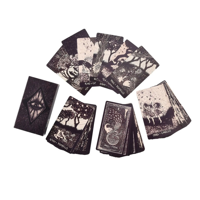 Illustrated Tarot Card Deck – 78 Cards