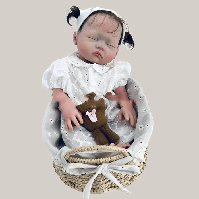 18-Inch White Doll – 1 Piece