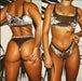 Two piece swimsuit bikinis velvet suit