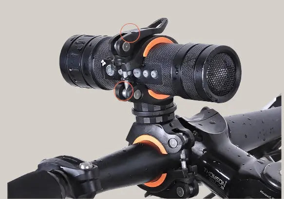 360° Bicycle Flashlight Mount – 6 Colors