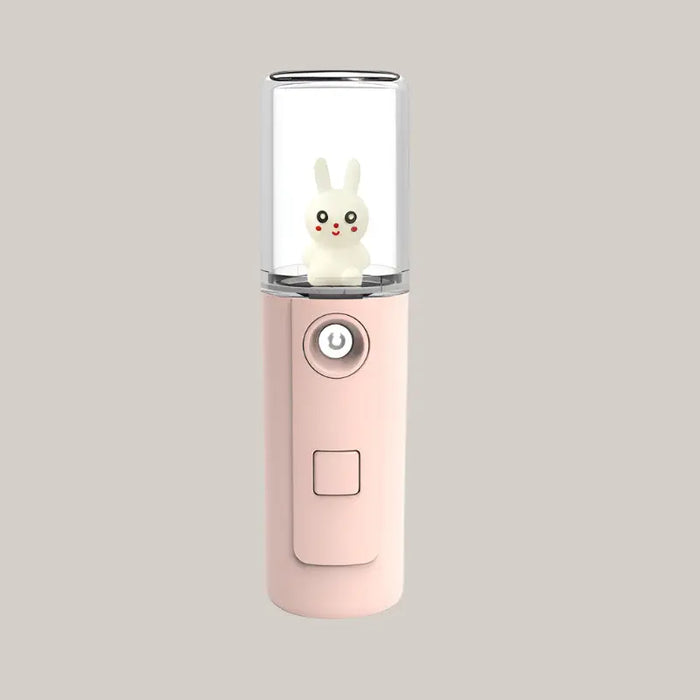 Cartoon Doll USB Facial Mister – 4 Colors Pink USB