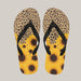 Animal-Texture Flip-Flops YSFD1017AB