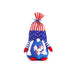 New Plush Rudolph Midget Action Decoration Blue