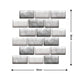 3D Wall Stickers Removable Tiles - Temusy