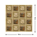 Removable 3D Tile-Effect Wall Stickers Style21
