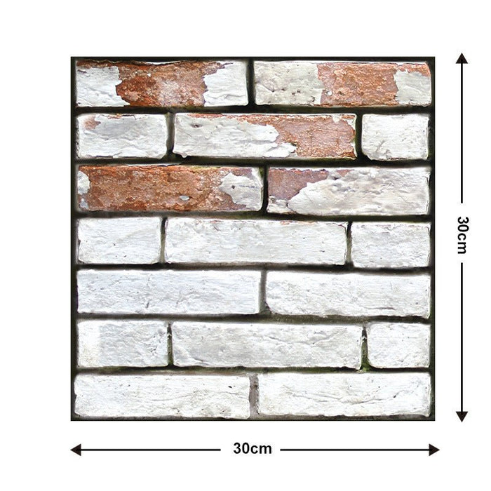 Removable 3D Tile-Effect Wall Stickers Style17