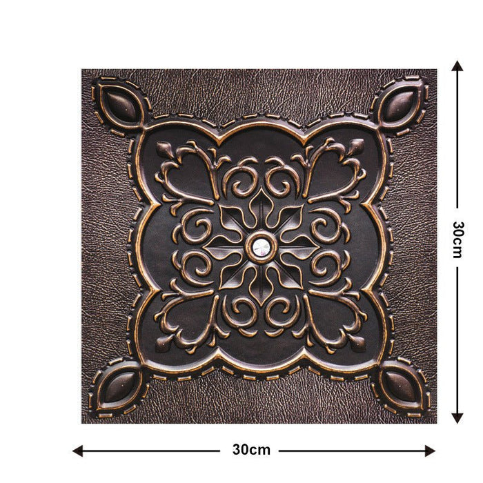 Removable 3D Tile-Effect Wall Stickers Style24