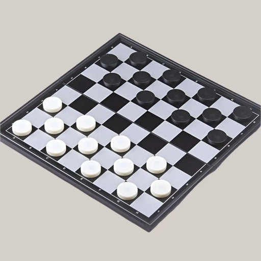 Portable Checkers Board – 64 or 100 Squares