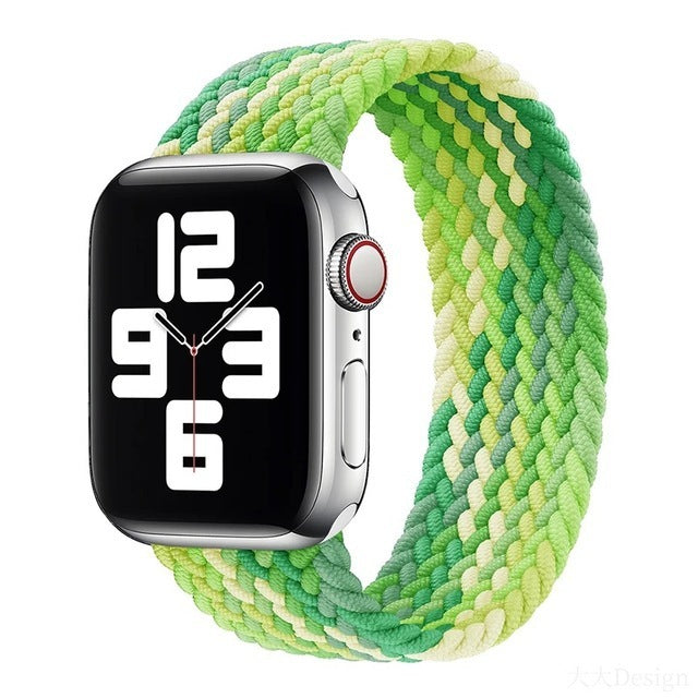 Unisex Rainbow Woven Sport Watch Strap A21