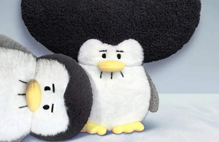 Penguin Action Sad Expression Doll Plush Toy
