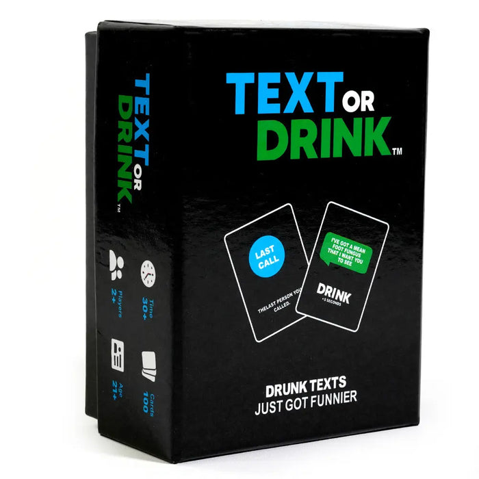 Full English Date Night Tabletop Game Cards Text Or Drink