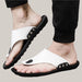 Men's flip flops White