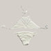 Europe explosion hook hand woven suit White