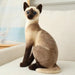Cat Plush Toys Grey Sit