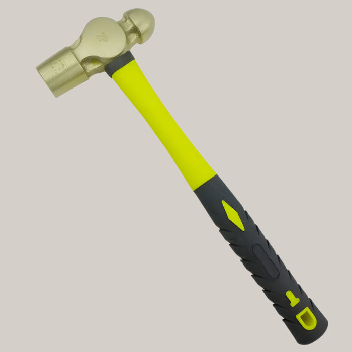 Brass Round-Head Hammer – 7 Weight Options 0.75P
