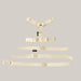 Korean Version Of Pet Macaron H-type Collar Chest Back Lead Rope Khaki