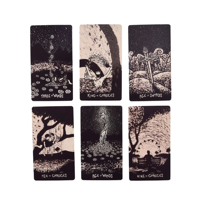 Illustrated Tarot Card Deck – 78 Cards