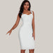 Bandage Dress White