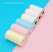Mini Bliuetooth Wireless Thermal Printer 6rolls Default