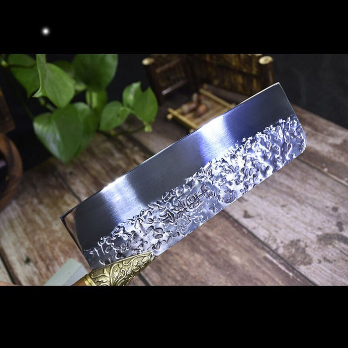 Handcrafted Longquan Kitchen Knife, 30 cm