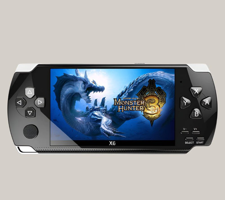 4.3-Inch Handheld Arcade Game Console Black USB