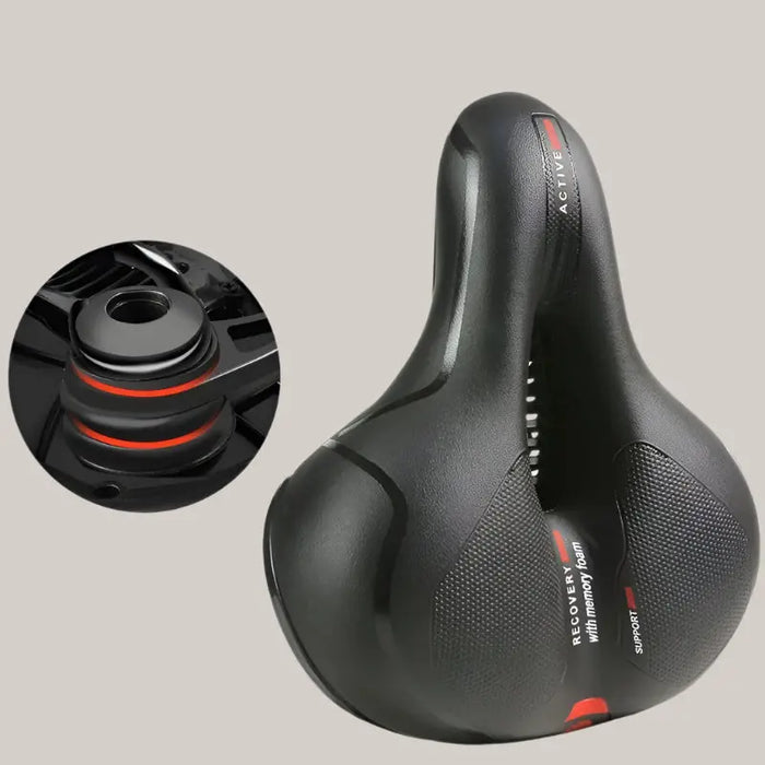 Padded Bicycle Saddle – 4 Variants 1Red