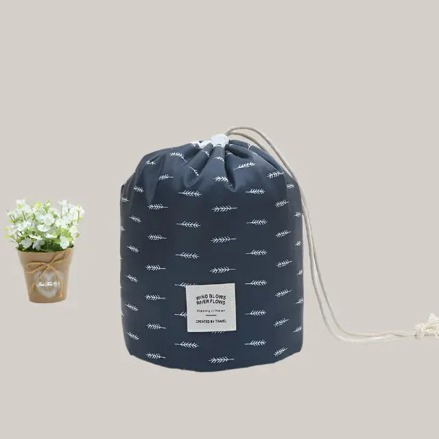 Polyester Cosmetic Storage Bag – 23 × 16 cm, 9 Designs Leaves