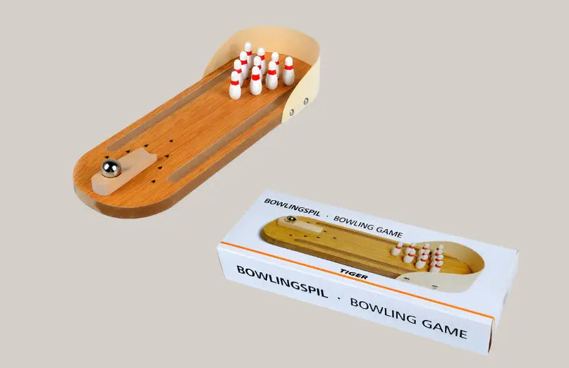 Children's Wooden Mini Bowling Set