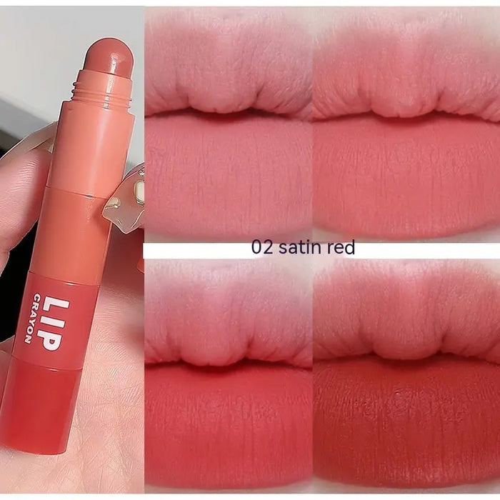 Crayon Lipstick – 2 Shades 02 Satin Red
