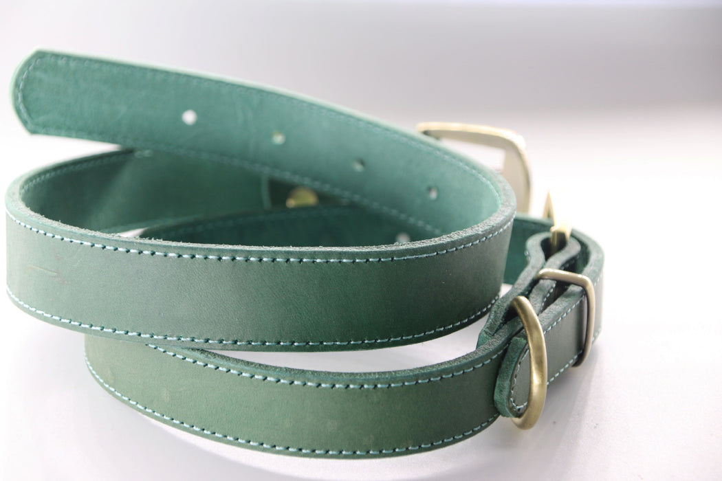 Dog Cowhide Collar