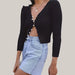 Brief Solid Women Knit Shirt