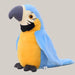 Electric plush toys Blue 25cm
