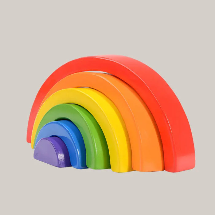 Silicone Stacking Educational Toys Red
