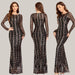Sequins Women Maxi Dresses Figure2