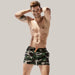 Men's Beach Shorts Camouflage green