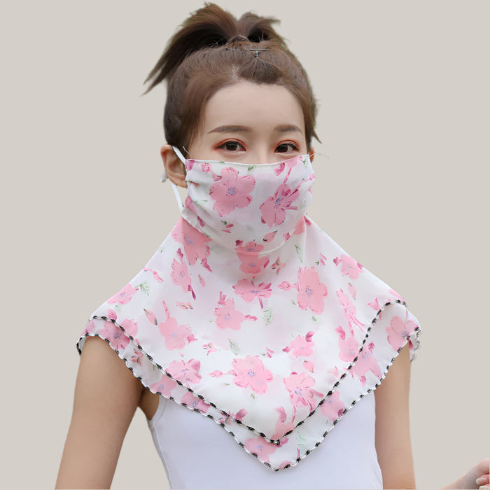 Sunscreen mask scarves