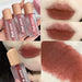 Matte Lip Lacquer, 6 Shades 03 Red Tea Red Brown