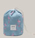 Polyester Cosmetic Storage Bag – 23 × 16 cm, 9 Designs Blue