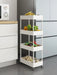 4-Tier Plastic Multipurpose Storage Shelf