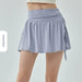 Running Badminton Yoga Skirts Women Dark Blue