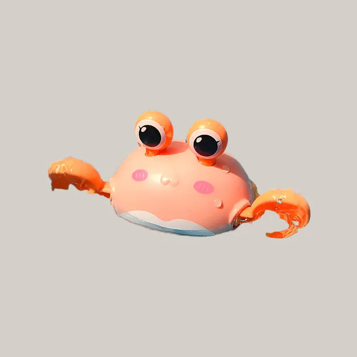 Children bathing toys Crab pink