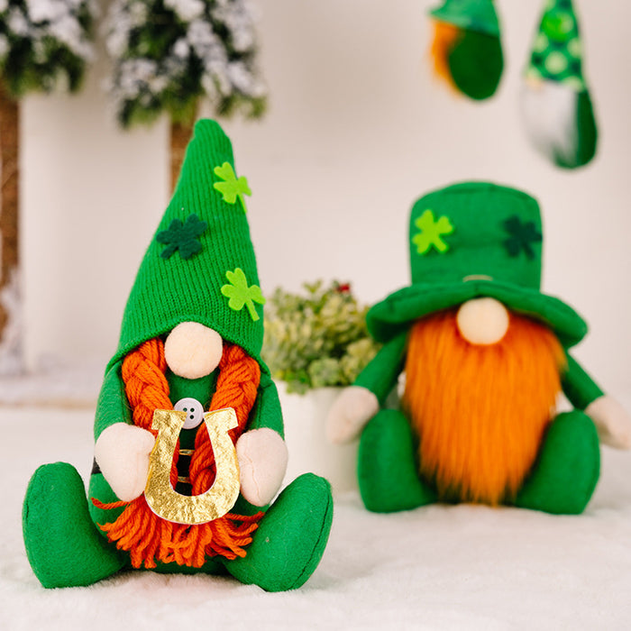Rudolph Action Figure Green Doll Dwarf Ornament