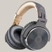 Stereo headphones with mic Grey