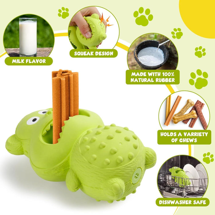 Natural Rubber Squeaky Dog Toys