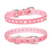 Comfort-Fit Dog Collar Pink2. XS30x1.5 CM