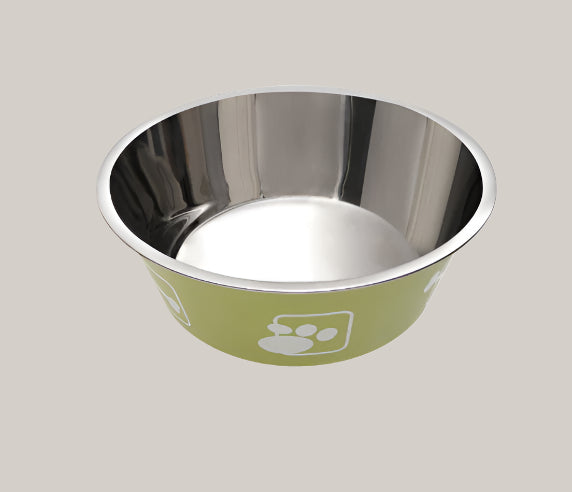 Pet Supplies Pet Stainless Steel Food Bowl C