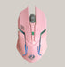 Rechargeable Silent Gaming Mouse 2.4G pink